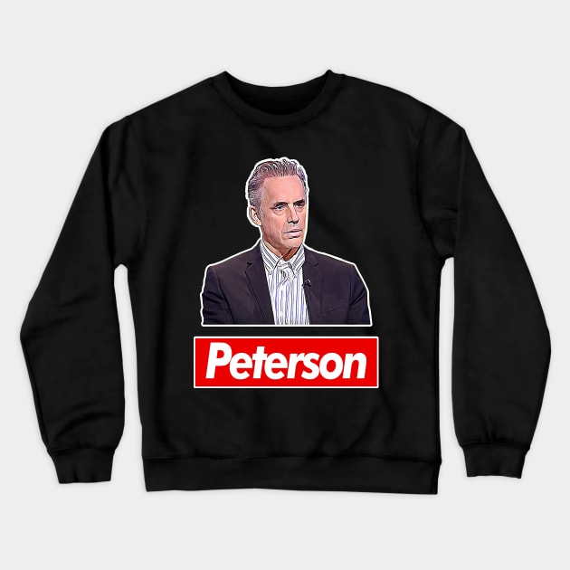 Jordan B Peterson /   Tribute Design Crewneck Sweatshirt by DankFutura